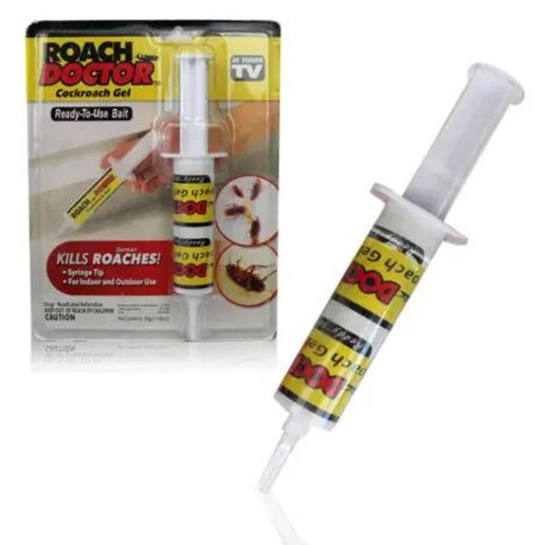 Гель Roach Doctor Cockroach Gel 30 г для уничтожения тараканов и ползающих насекомых средство защиты от вредит