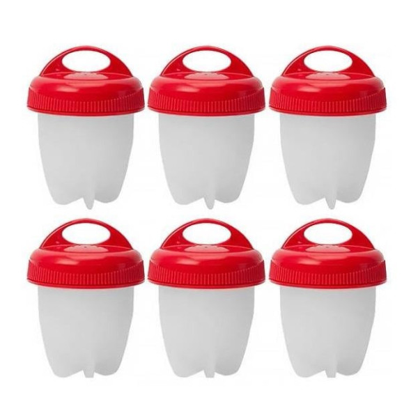Формочки для варки яиц без скорлупы силиконовые Silicone Egg Boil