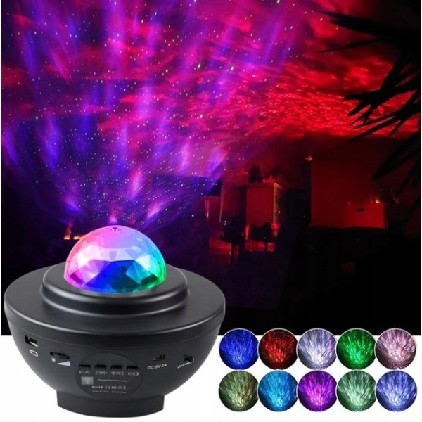 Ночник-проектор звездного неба Astronaut 2 Projector Lamp с LED подсветкой