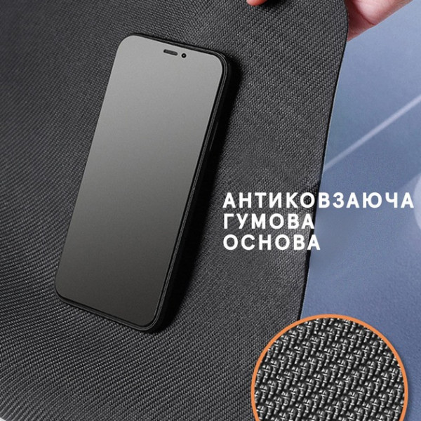 Водопоглощающий антискользящий коврик для ванной и кухни 40 × 120 см из диатомита серого цвета