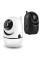 Камера відеоспостереження CAMERA Wifi QC011 Бездротова поворотна з інфрачервоною підсвіткою Біла