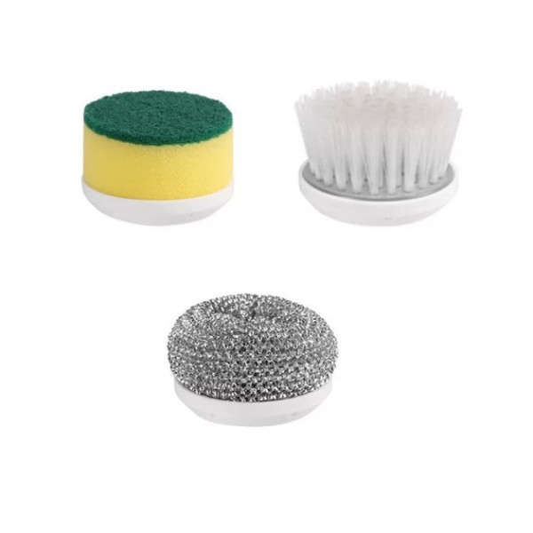 Многофункциональная электрическая щетка для уборки Electric Cleaning Brush 3в1 с цельной ручкой