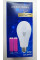 Светодиодная лампа с аккумулятором E27 2 x18650 20W энергосберегающая LED лампочка форма груша белый свет
