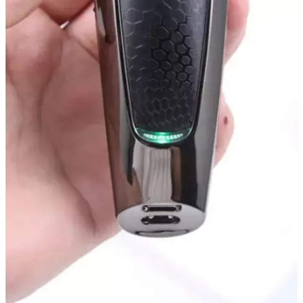 Аккумуляторная машинка для стрижки 5 в 1 VGR V 030 с USB зарядкой черная