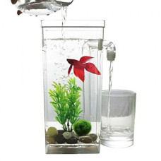 Акваріум для рибок маленький My Fun Fish 7709 із системою самоочищення 2 л