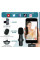 Беспроводной петличный микрофон K9 Wireless Lavalier с адаптерами Lightning и TypeC