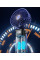 Портативный складной вентилятор с LED-дисплеем, подставкой для телефона и аккумулятором, 3 скорости, электронн