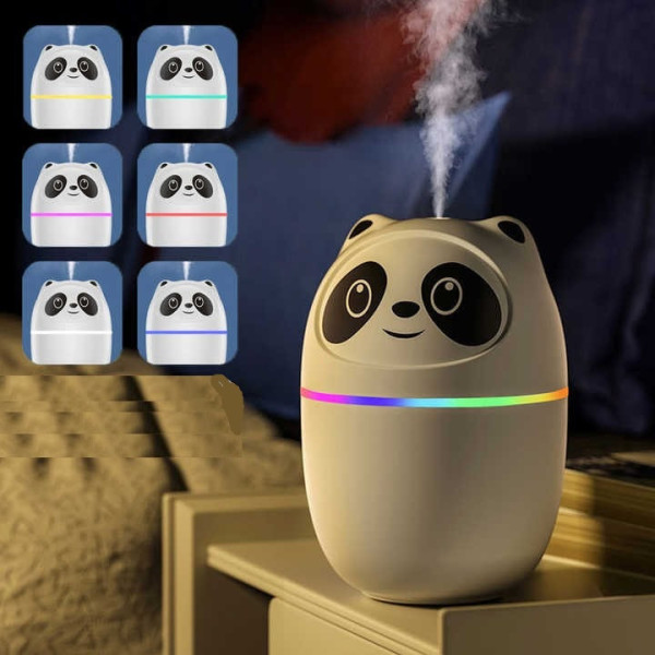 Ультразвуковой детский увлажнитель воздуха Panda Mist XS-168 с LED подсветкой