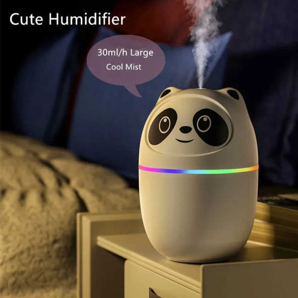 Ультразвуковой детский увлажнитель воздуха Panda Mist XS-168 с LED подсветкой