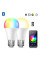 Умная светодиодная лампочка Tuya E27 LED Bluetooth с RGB и белым светом