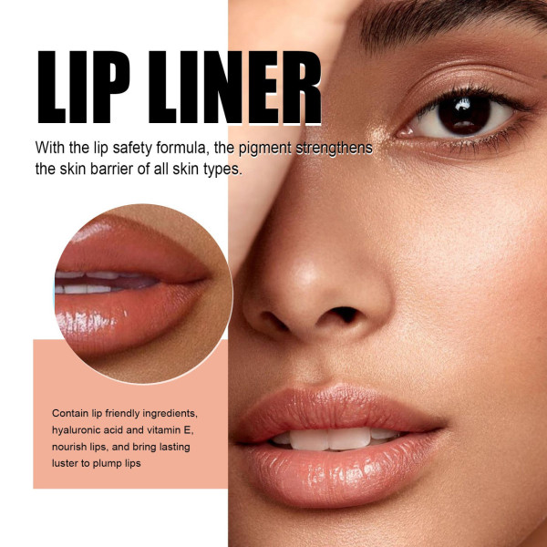 Матовая жидкая помада-подводка для губ с эффектом пилинга Peel-Off Lip Liner оттенки 00 Red и 02 Brown