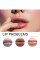 Матовая жидкая помада-подводка для губ с эффектом пилинга Peel-Off Lip Liner оттенки 00 Red и 02 Brown