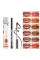 Матовая жидкая помада-подводка для губ с эффектом пилинга Peel-Off Lip Liner оттенки 00 Red и 02 Brown