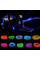 Гибкий RGB неоновый светильник для подсветки салона и торпеды автомобиля 5 м с USB и 7 цветами