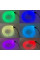 Гибкий RGB неоновый светильник для подсветки салона и торпеды автомобиля 5 м с USB и 7 цветами