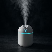 Ультразвуковой увлажнитель воздуха LED подсветка 2Вт 220мл Белый