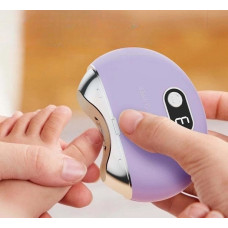 Аккумуляторный триммер для стрижки ногтей Nail-Clipper R6Y8 с дисплеем, прибор для стрижки ногтей детям