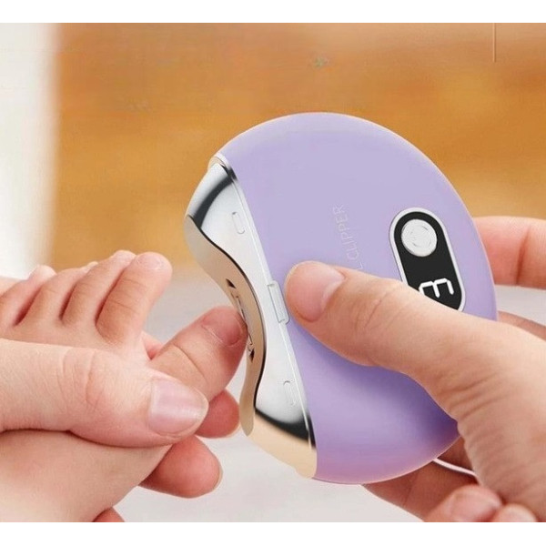 Аккумуляторный универсальный триммер Nail-Clipper R6Y8 с дисплеем для стрижки ногтей детям