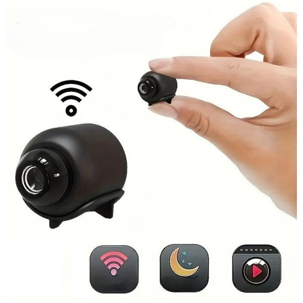 Бездротова Wi-Fi IP X5 акумуляторна, з об'єктивом 160°, нічним баченням, детектором руху, віддалений APP