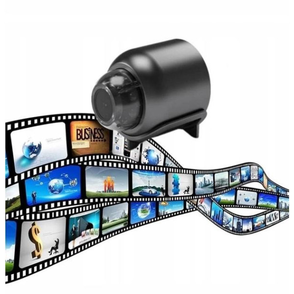 Бездротова Wi-Fi IP X5 акумуляторна, з об'єктивом 160°, нічним баченням, детектором руху, віддалений APP