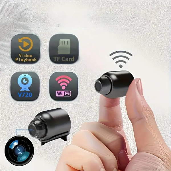 Аккумуляторная Wi-Fi IP камера X5 с объективом 160°, ночным видением и детектором движения, управление через п