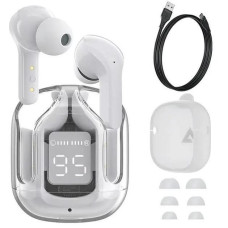 Бездротові навушники Air31 XT16 Bluetooth 5.0 з ENC шумозаглушенням, LED-дисплеєм, 20 годин роботи