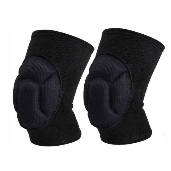 Універсальні спортивні наколінники для фітнесу, танців і активного відпочинку, пари, чорні
