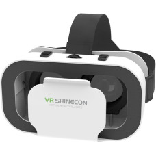 3D окуляри віртуальної реальності з пультом для смартфонів Android та iOS, білі