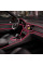 Гибкая неоновая подсветка салона авто 5 м с USB-кантом, красное холодное свечение