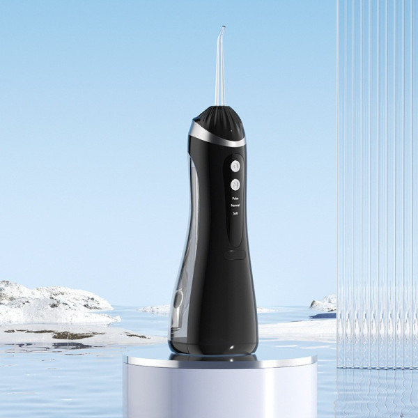Аккумуляторный беспроводной ирригатор для полости рта с USB-зарядкой, 4 насадки, 200 мл