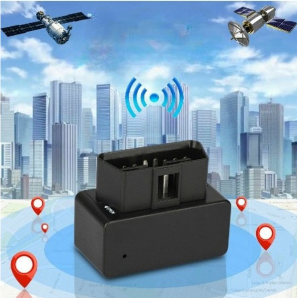 Автомобильный GPS-трекер G500M OBD2 с GSM/GPRS, удалённым отслеживанием, виброоповещением и историей маршрутов