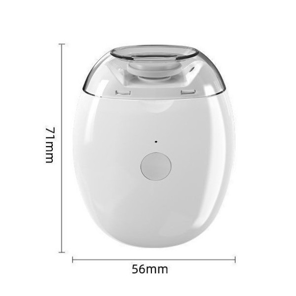 Дитяча портативна електрична пилка для нігтів з LED-підсвіткою, USB заряджання, 3 швидкості, безпечна й без