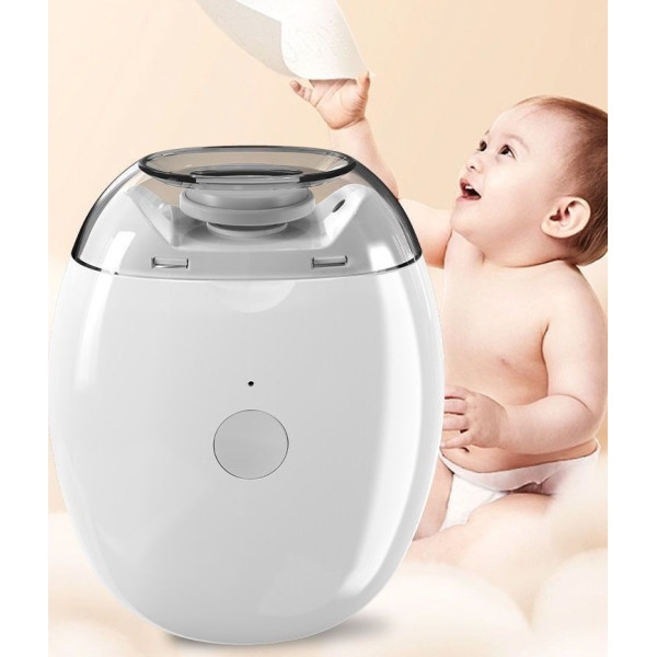 Дитяча портативна електрична пилка для нігтів з LED-підсвіткою, USB заряджання, 3 швидкості, безпечна й без