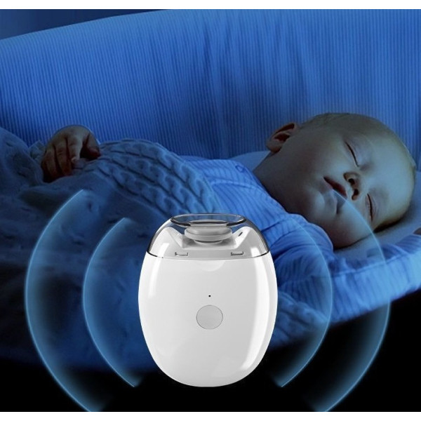 Дитяча портативна електрична пилка для нігтів з LED-підсвіткою, USB заряджання, 3 швидкості, безпечна й без