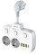 Мережевой фильтр-удлинитель LDNIO SE2435 с 2 розетками, 3 USB и 1 Type-C QC/PD, 2500 Вт, с защитой и выключате