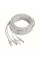 Готовий комбінований кабель RJ45 + DC для відеоспостереження, 10 м, мідний, LAN + живлення
