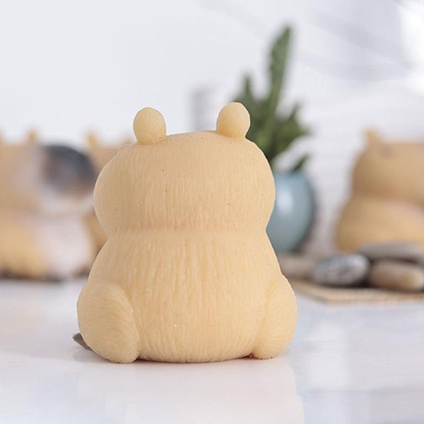Мягкая игрушка-сквиши Капибара из PU, антистресс, 8,5 см, для детей и взрослых