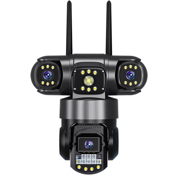 Вуличная Wi-Fi камера SC28 15 МП с ночной съемкой, детектором движения и поворотным механизмом