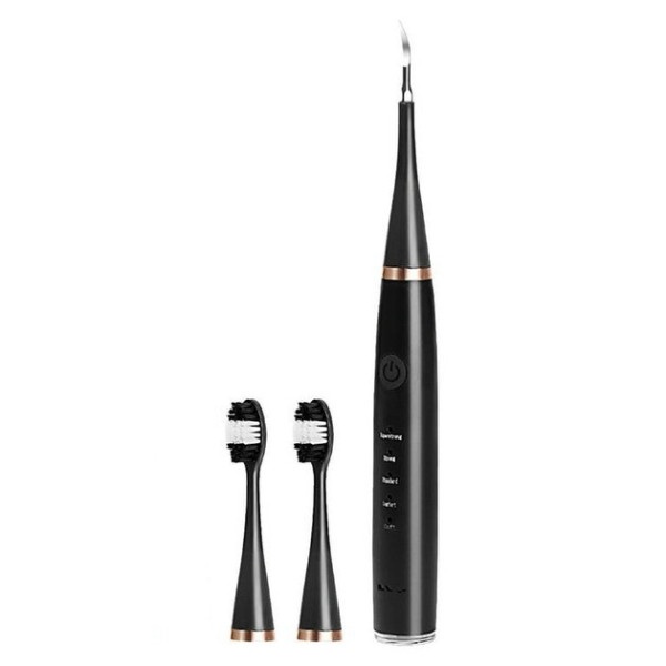 Ультразвуковая зубная щётка-скалер 2в1 Electric Sonic Dental Scaler с зеркалом и 4 сменными насадками