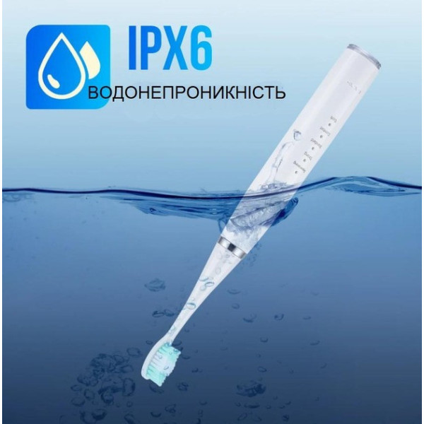 Ультразвуковая зубная щётка-скалер 2в1 Electric Sonic Dental Scaler с зеркалом и 4 сменными насадками