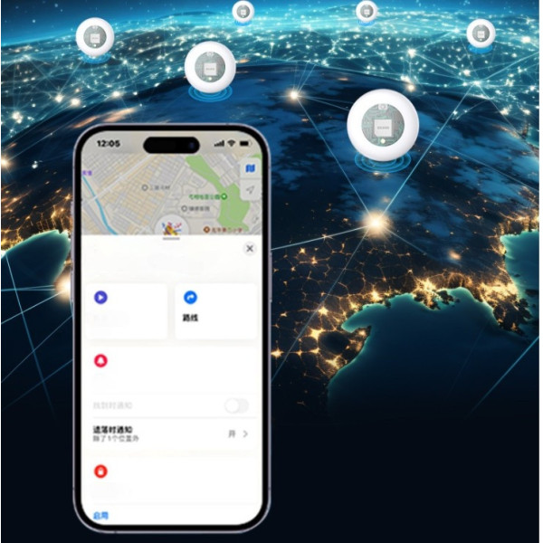 Мини GPS трекер TX02 с функцией геолокации, SOS кнопкой и GSM связью для iOS