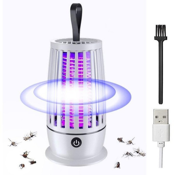 Лампа-ловушка LY-851 с аккумулятором 4000 мАч и USB зарядкой для уничтожения насекомых