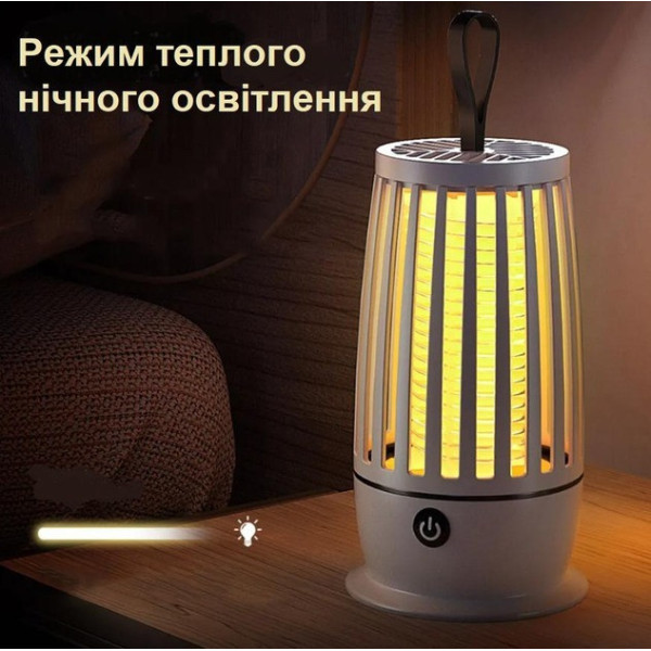 Лампа-ловушка LY-851 с аккумулятором 4000 мАч и USB зарядкой для уничтожения насекомых