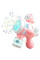 Машинка-пистолет Bubble Maker для мыльных пузырей с подсветкой и аккумулятором для детей от 3 лет