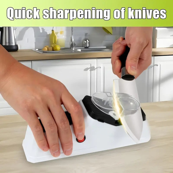 Электрическая точилка Electric Knife Sharpener с USB для ножей и ножниц кухонная
