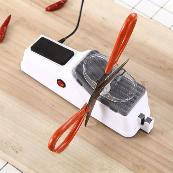 Электрическая точилка Electric Knife Sharpener с USB для ножей и ножниц кухонная