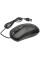Дротова комп'ютерна миша Jedel CP72 USB, 1000 DPI, чорна, кабель 1.35 м для ноутбука та ПК