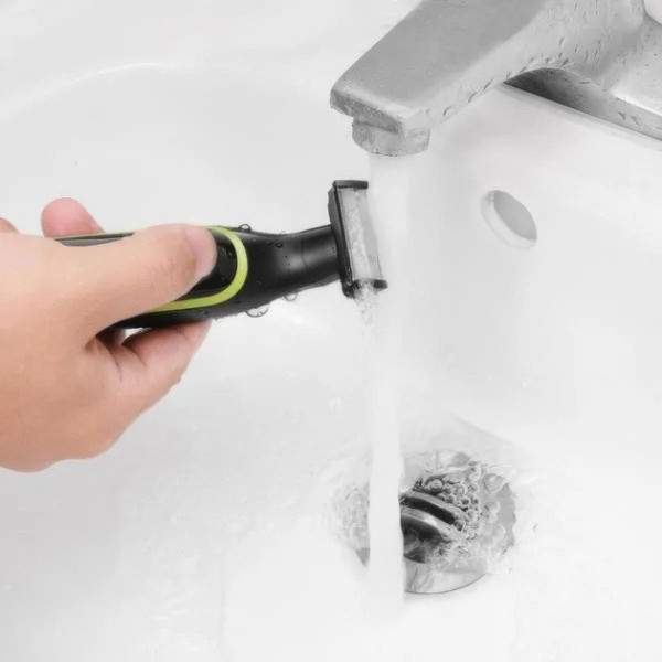 Чоловічий електричний тример Geemy GM-3108/VGR V-017 для бороди, вусів і волосся з насадками й акумулятором