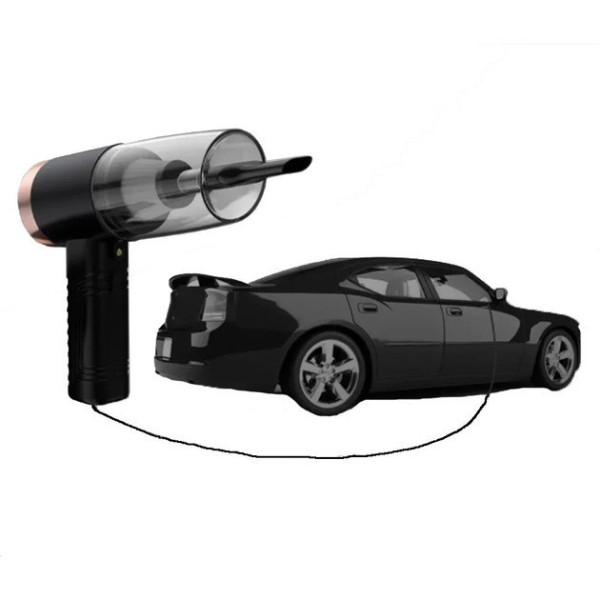 Ручной автомобильный пылесос 2 в 1 Vacuum Cleaner 8696 с телескопической трубой, аккумуляторный, 120 Вт, 4500