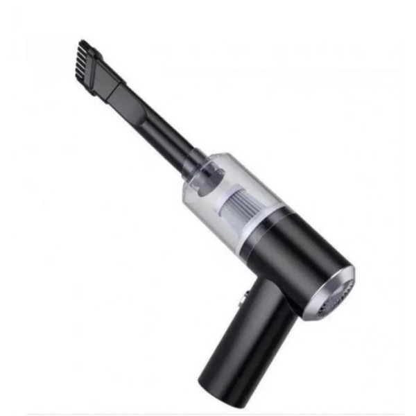 Ручной автомобильный пылесос 2 в 1 Vacuum Cleaner 8696 с телескопической трубой, аккумуляторный, 120 Вт, 4500